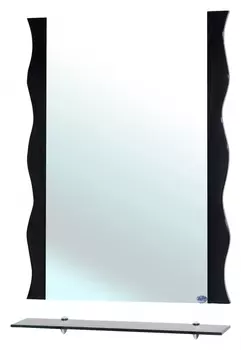 Зеркало Bellezza Мари Волна 60 черное 4612909030048