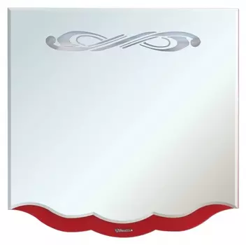 Зеркало Bellezza Версаль 100 красное 4611117060038