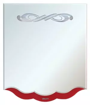 Зеркало Bellezza Версаль 80 красное 4611113060032