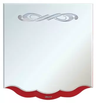 Зеркало Bellezza Версаль 90 красное 4611115060030