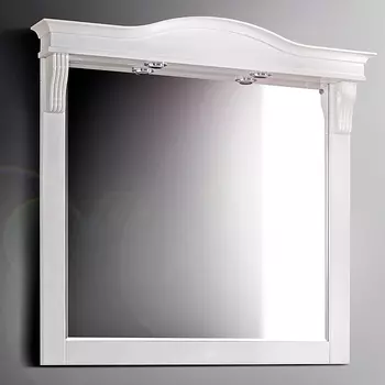 Зеркало Belux Каталония 105 белое R8149