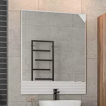 Зеркало Brevita Dakota 80 белое DAK-01080