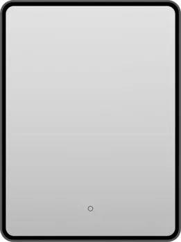 Зеркало Brevita Mercury 60х80 черное MER-Rett6-060/80-black