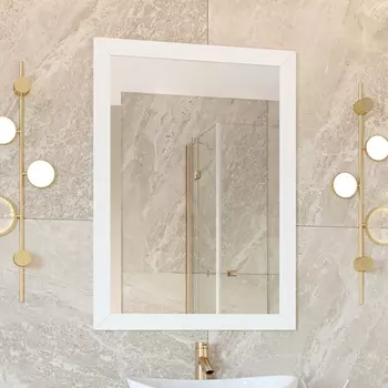 Зеркало Brevita Steffany 75, белое STEF-02075-01-01