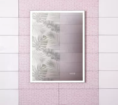 Зеркало Бриклаер Лофт 60 сенсор на зеркале, с подсветкой 4627125415722