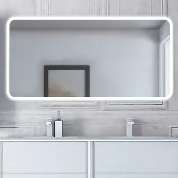 Зеркало Cezares 44994 c LED-подсветкой anti-fog 141х70 /44994