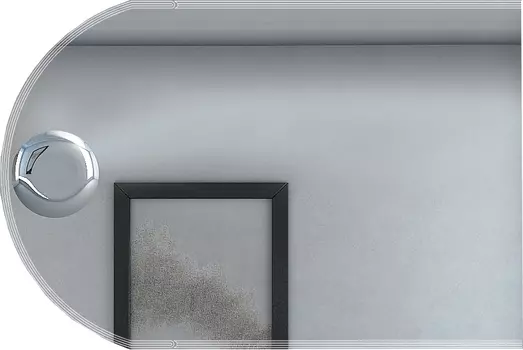 Зеркало Cezares 45030 c LED-подсветкой anti-fog 120х80 /45030