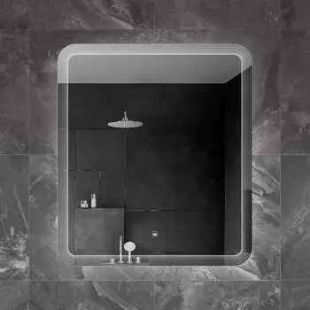 Зеркало Cezares Duet 70х80, с подсветкой CZR-SPC-DUET-700-800-LED-TCH