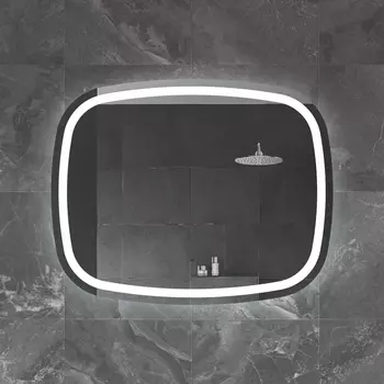 Зеркало Cezares Molveno 100х80, с подсветкой CZR-SPC-MOLVENO-1000-800-MOV