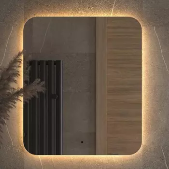 Зеркало Defesto Opti DF 2816R 60х70 с LED-подсветкой, 3000К, инфракрасный выключатель