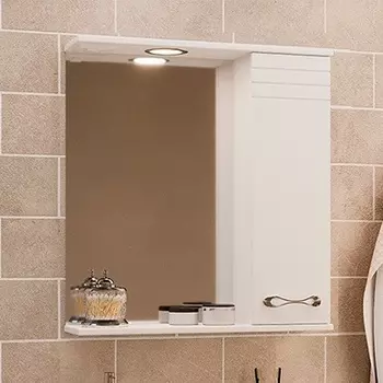 Зеркало Emmy Рио 55 R, с подсветкой Rio55mir1-r