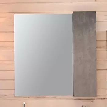 Зеркало Emmy Стоун 60 R, серый бетон Stn60mir1-r