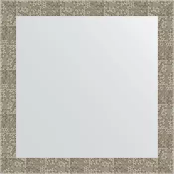 Зеркало Evoform Definite BY 3244 76x76 см соты титан