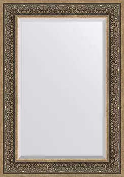Зеркало Evoform Exclusive BY 3449 69x99 см вензель серебряный