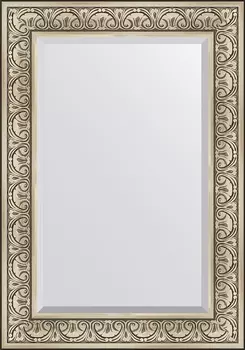 Зеркало Evoform Exclusive BY 3450 70x100 см барокко серебро