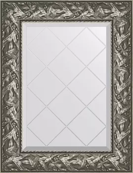 Зеркало Evoform Exclusive-G BY 4028 59x76 см византия серебро