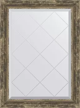 Зеркало Evoform Exclusive-G BY 4092 63x86 см старое дерево с плетением