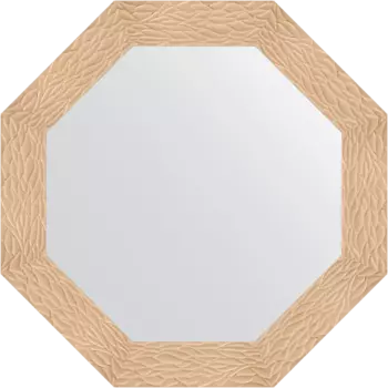 Зеркало Evoform Octagon BY 3798 77 золотые дюны, в багетной раме