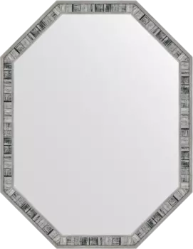 Зеркало Evoform Octagon BY 7418 69х89 состаренное дерево, в багетной раме