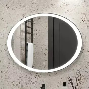 Зеркало Континент Credo 90х70, с подсветкой ЗЛП84