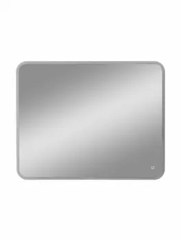 Зеркало Континент Demure LED 100х80 с подогревом, реверсивное крепление ЗЛП351