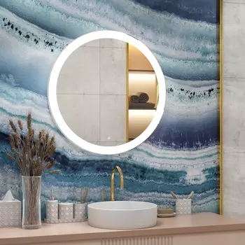 Зеркало Континент Rinaldi LED 77х77 с подсветкой ЗЛП39