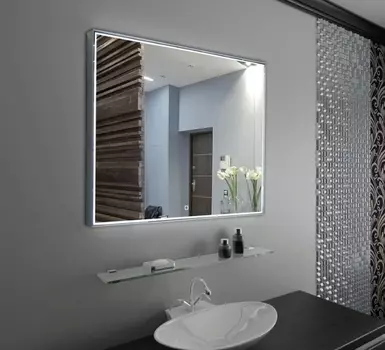 Зеркало Континент Sting LED 100х70 с подсветкой ЗЛП512