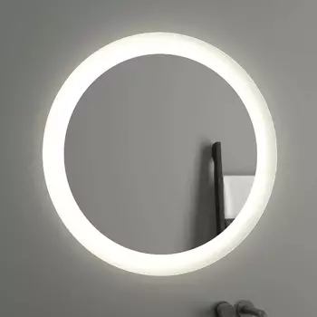 Зеркало круглое Evoform Ledshine BY 2525 80 с подсветкой, без выключателя