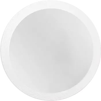 Зеркало круглое La Fenice Terra 80 белое матовое FNC-02-TER-B-80