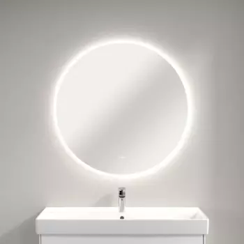 Зеркало круглое Villeroy & Boch More to See Lite A4608500 85 с LED-подсветкой, 6500 K