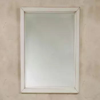 Зеркало La Beaute Classic Vivien 60 слоновая кость с патиной SPEC163AVP