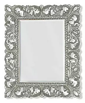 Зеркало Migliore Complementi 87 ажурное серебро ML.COM-70.701 (AG)