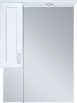 Зеркало Misty Дива 65 L c подсветкой, белое П-Див04065-013Л