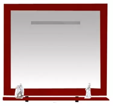 Зеркало Misty Европа 90 красное П-Евр02090-041Св