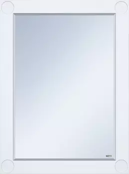 Зеркало Misty Лейла 60 белое П-Лей02060-011