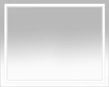 Зеркало Misty Неон 2 LED 100x80, сенсор на корпусе П-Нео10080-2ПРСНКДВП