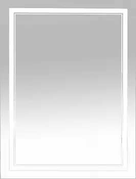 Зеркало Misty Неон 2 LED 60x80, сенсор на корпусе П-Нео060080-2ПРСНКДВП