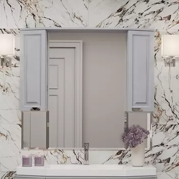 Зеркало Misty Терра 100 серое П-Тер02110-0501