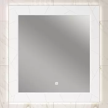 Зеркало Opadiris Луиджи 100 белое 00-00004259