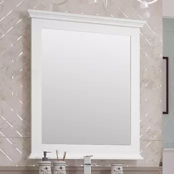 Зеркало Opadiris Палермо 80 белое матовое 00-00002351