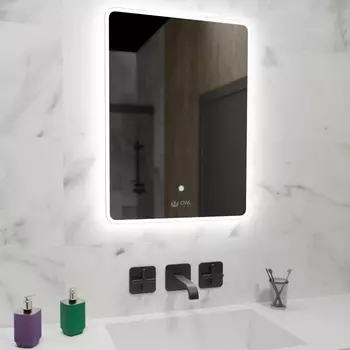 Зеркало Owl 1975 Skagern 60х80, с подсветкой OWLM200503