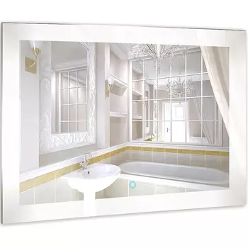 Зеркало Relisan LINDA 90х70 с подсветкой Гл000025944