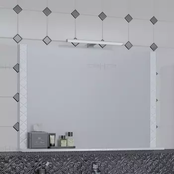 Зеркало СанТа Калипсо 100 со светильником 117006