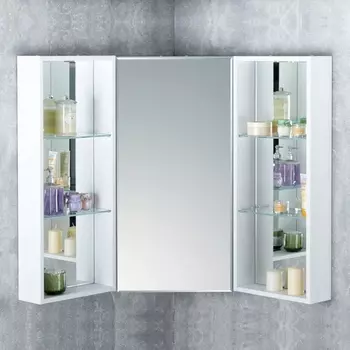 Зеркало-шкаф Акватон Кантара дуб полярный 1A205702ANW70