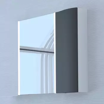 Зеркало-шкаф Акватон Ондина 80 графит 1A183502ODG20