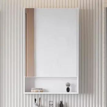 Зеркало-шкаф Акватон Сканди 55 белый 1A252102SD010