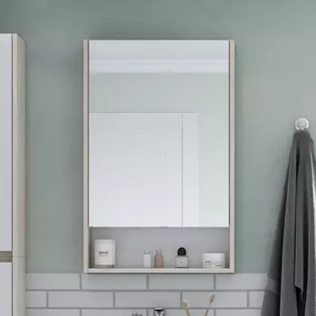 Зеркало-шкаф Акватон Сканди 55 дуб верона 1A252102SDB20