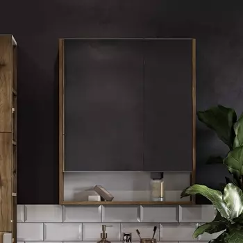 Зеркало-шкаф Акватон Сканди 70 дуб рустикальный 1A252202SDZ90