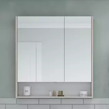 Зеркало-шкаф Акватон Сканди 90 дуб верона 1A252302SDB20