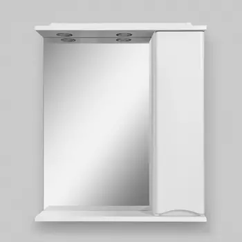 Зеркало-шкаф Am.Pm Like 65 R белый глянец M80MPR0651WG